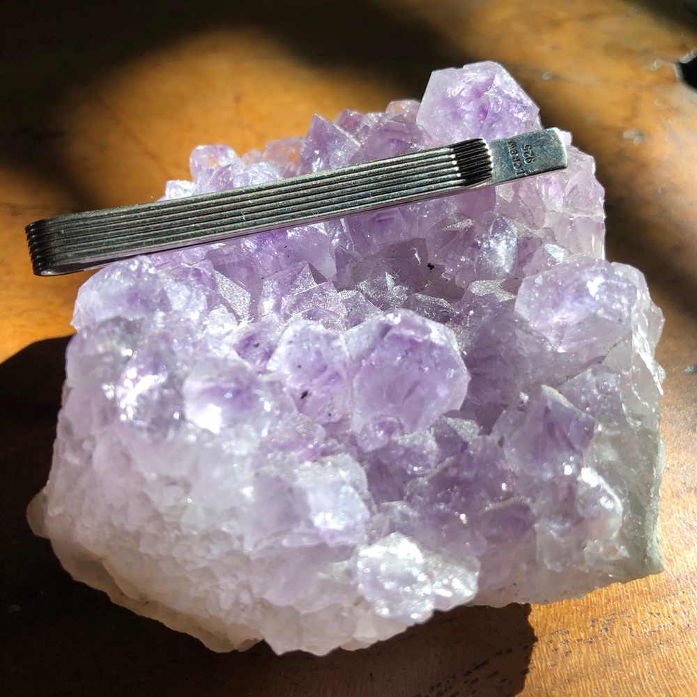 J Crew Sterling Silver Tie Clip